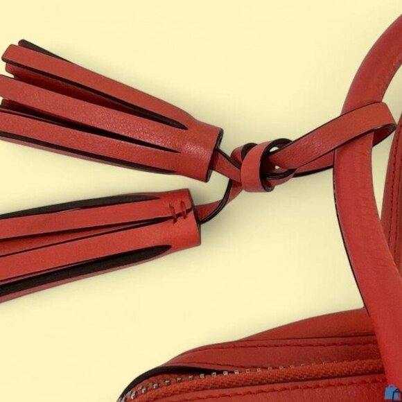 Coach Burnt Orange Leather‎ Bennett Handbag Boston Bag - Picture 2 of 8